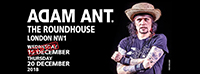 Adam Ant - The Roundhouse, London 19.12.18